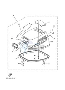 8C drawing FAIRING-UPPER