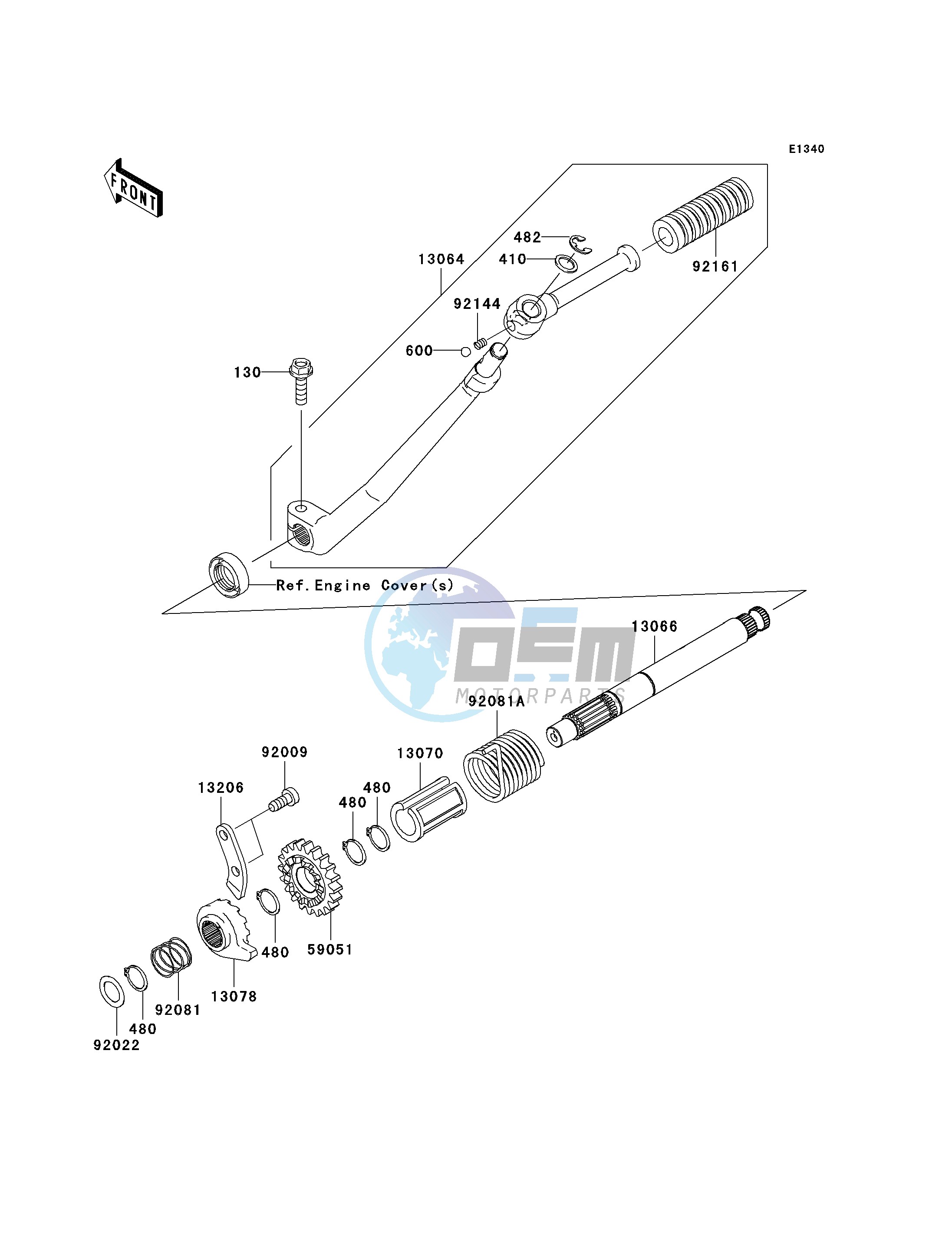 KICKSTARTER MECHANISM