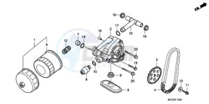 VT750CA9 Korea - (KO / ST) drawing OIL PUMP