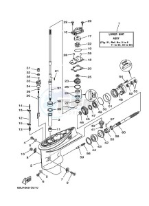 FT25B drawing LOWER-CASING-x-DRIVE-1