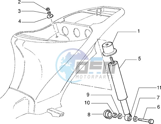 Rear Shock absorber