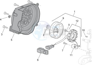 SR 50 carb. my 2014 drawing Flywheel