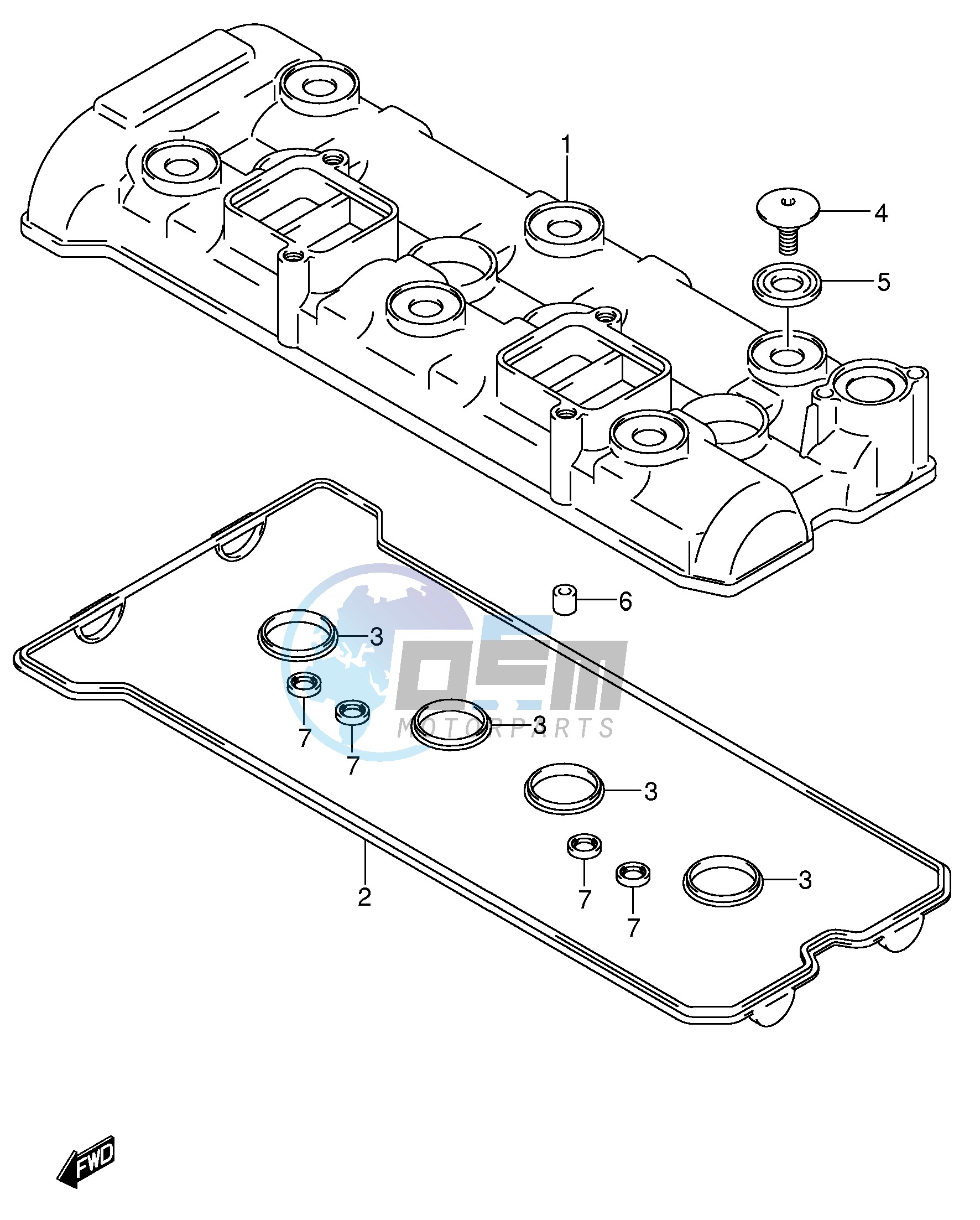 CYLINDER HEAD COVER