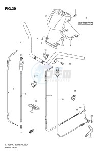 LT-F250 (E28-E33) drawing HANDLE BAR