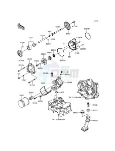 NINJA_ZX-6R ZX600REF FR GB XX (EU ME A(FRICA) drawing Oil Pump