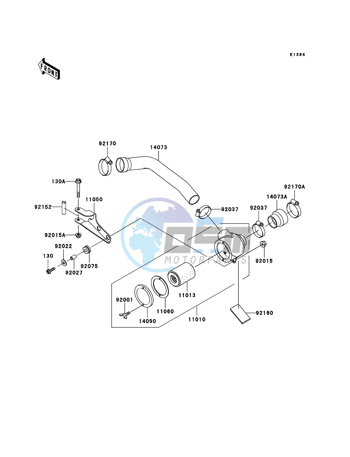 Air Cleaner-Belt Converter