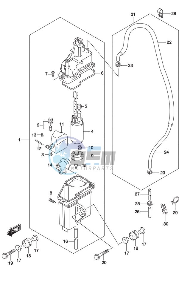 Fuel Vapor Separator