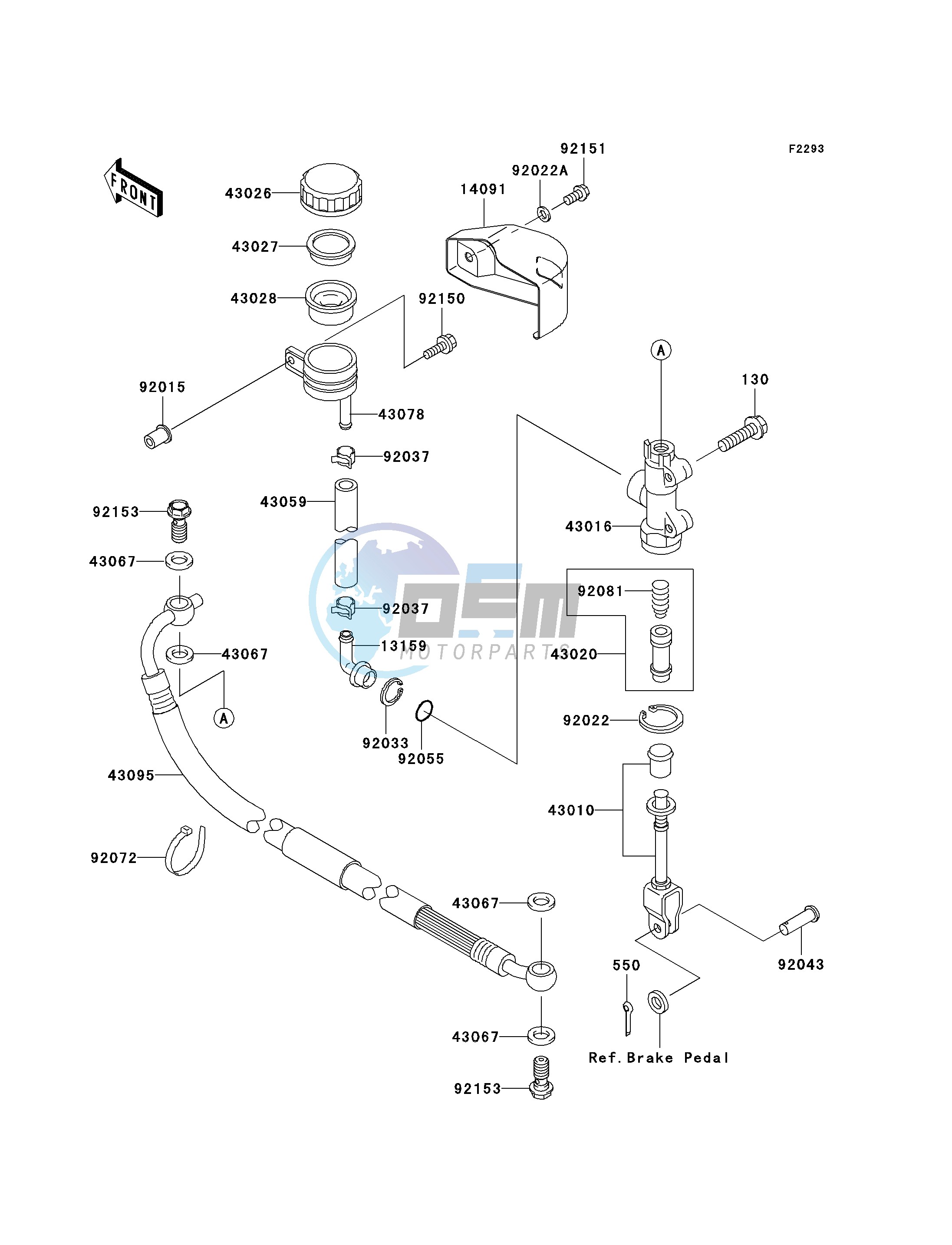 REAR MASTER CYLINDER