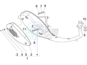 LX 125 4T E3 Vietnam drawing Silencer