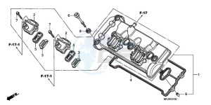 CBR600RR9 BR / MME SPC - (BR / MME SPC) drawing CYLINDER HEAD COVER