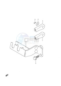 DF 9.9A drawing Remocon Cable Holder