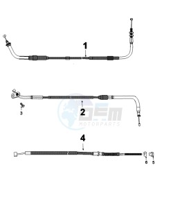 KISBEE 4T OY X drawing CONTROLS AND CABLES