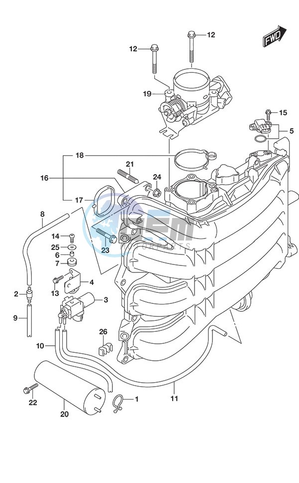 Intake Manifold/Throttle Body