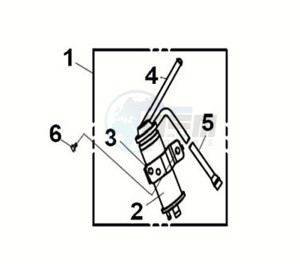 CRUISYM a 125 (LV12W3Z1-EU) (E5) (M3) drawing CANISTER