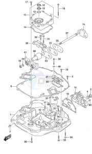 DF 225 drawing Engine Holder