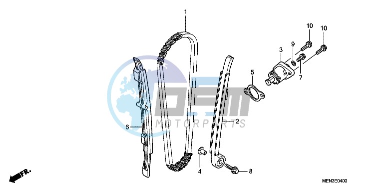 CAM CHAIN/TENSIONER