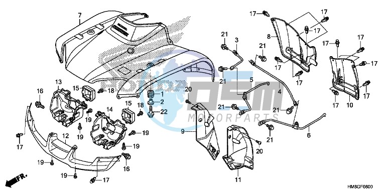 FRONT FENDER