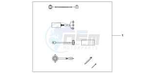 FES125A S-WING drawing ALARM