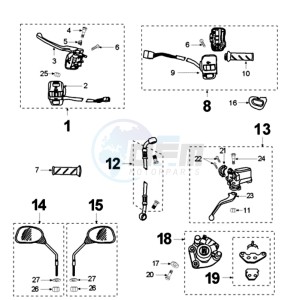 TKR MUB2A BE drawing BRAKE SYSTEM SHOWA