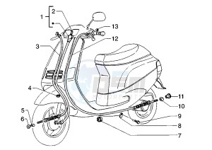 Zip 50 RST drawing Transmission brakes - Drum brake