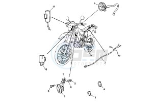 WR 400-426 F 400 drawing ELECTRICAL DEVICES EURO KIT