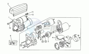 S 1000 drawing Starter motor