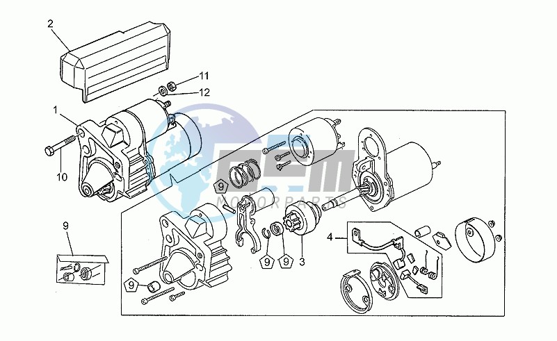 Starter motor