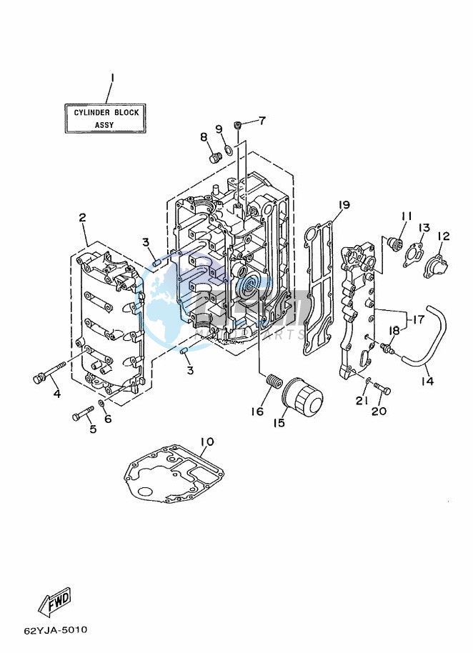 CYLINDER--CRANKCASE