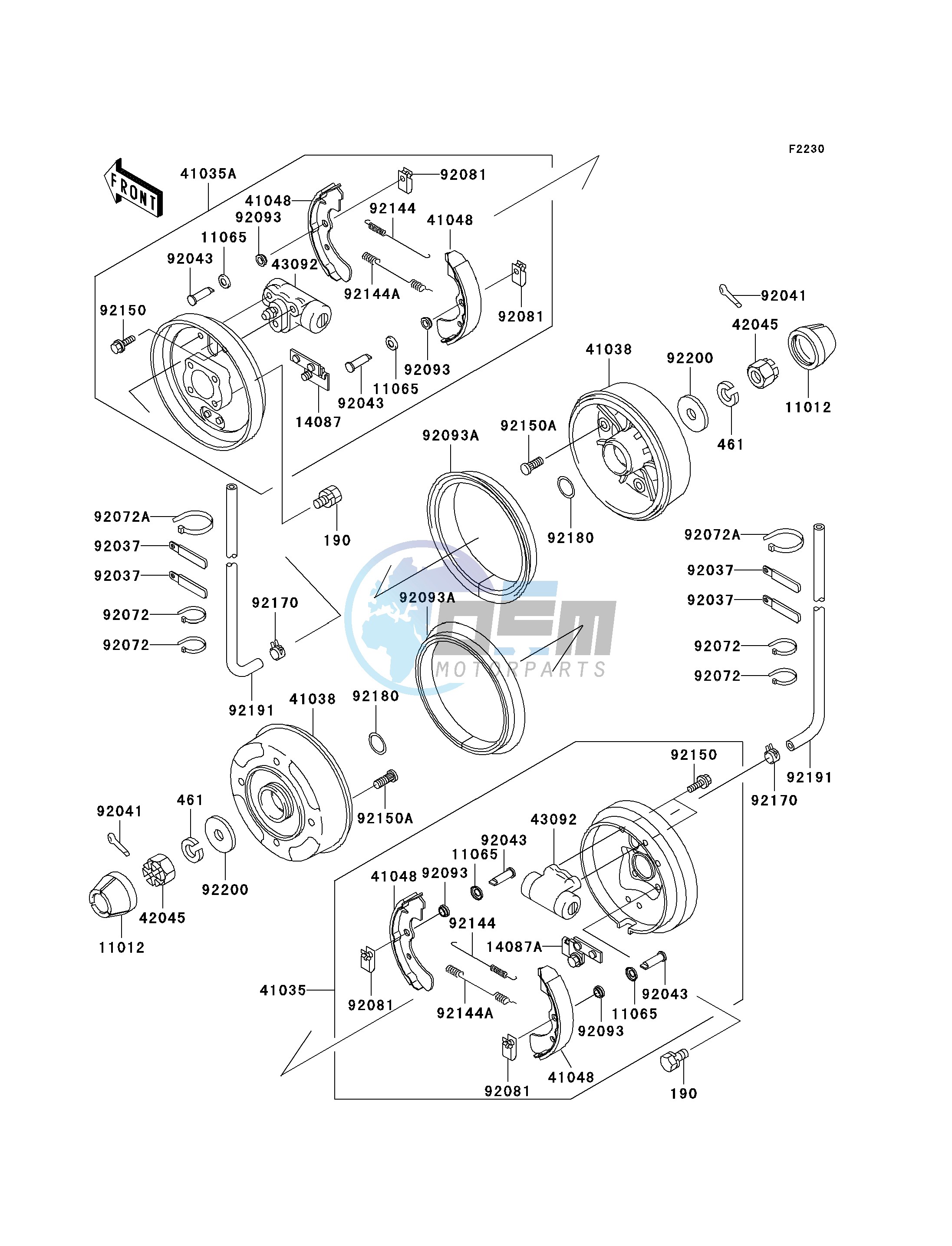 FRONT HUBS_BRAKES