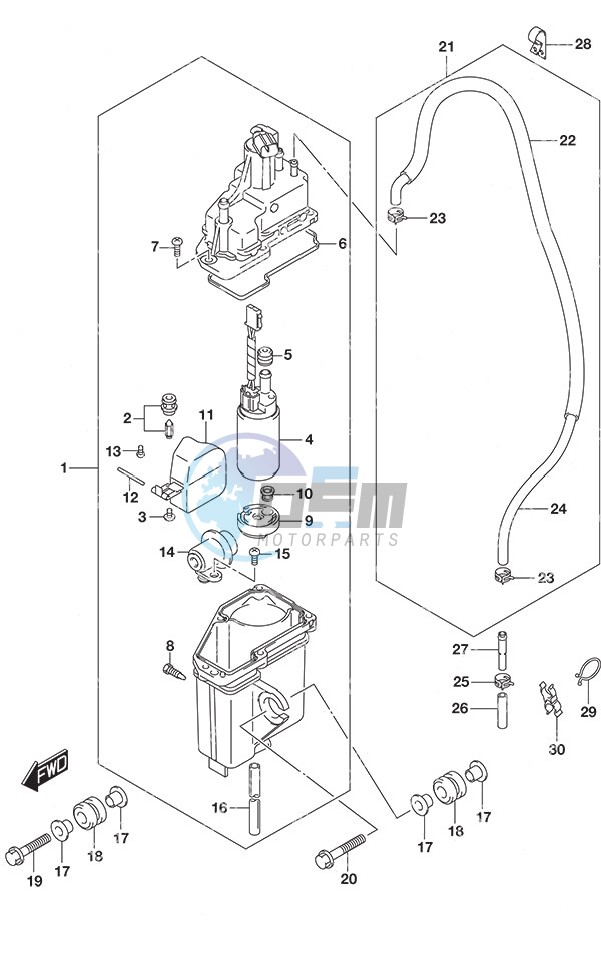 Fuel Vapor Separator