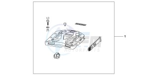 NSS250 drawing REAR BASE CARRIER