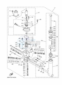 F25DETL drawing POWER-TILT-ASSEMBLY