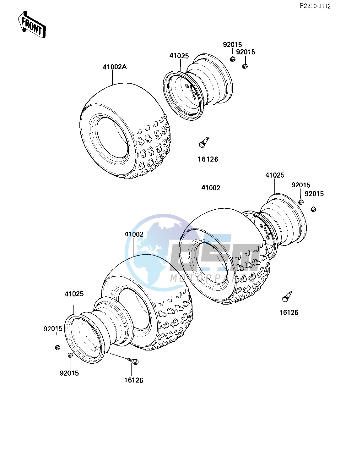 WHEELS_TIRES -- 84 KLT200-C2- -