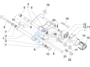 MP3 300 ie lt MP3 300 ie lt Sport drawing Swinging arm