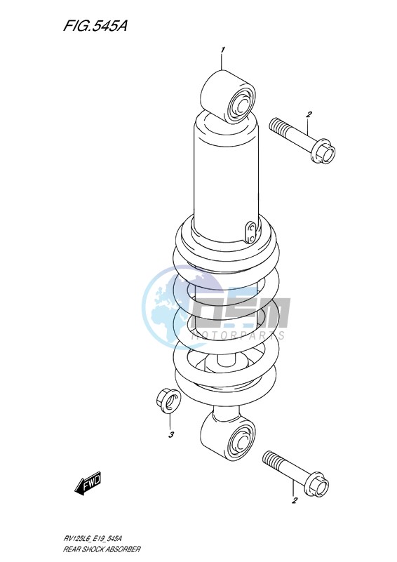 REAR SHOCK ABSORBER