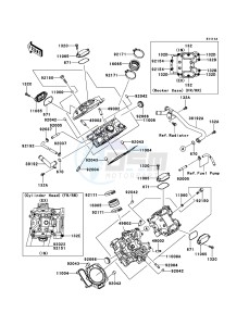 KVF650_4X4 KVF650FDF EU GB drawing Cylinder Head