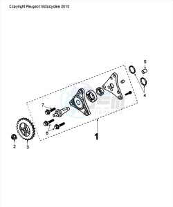 DJANGO 50 4T HERITAGE drawing OIL PUMP