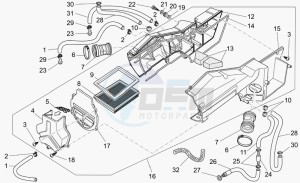 Breva 750 IE IE drawing Air box