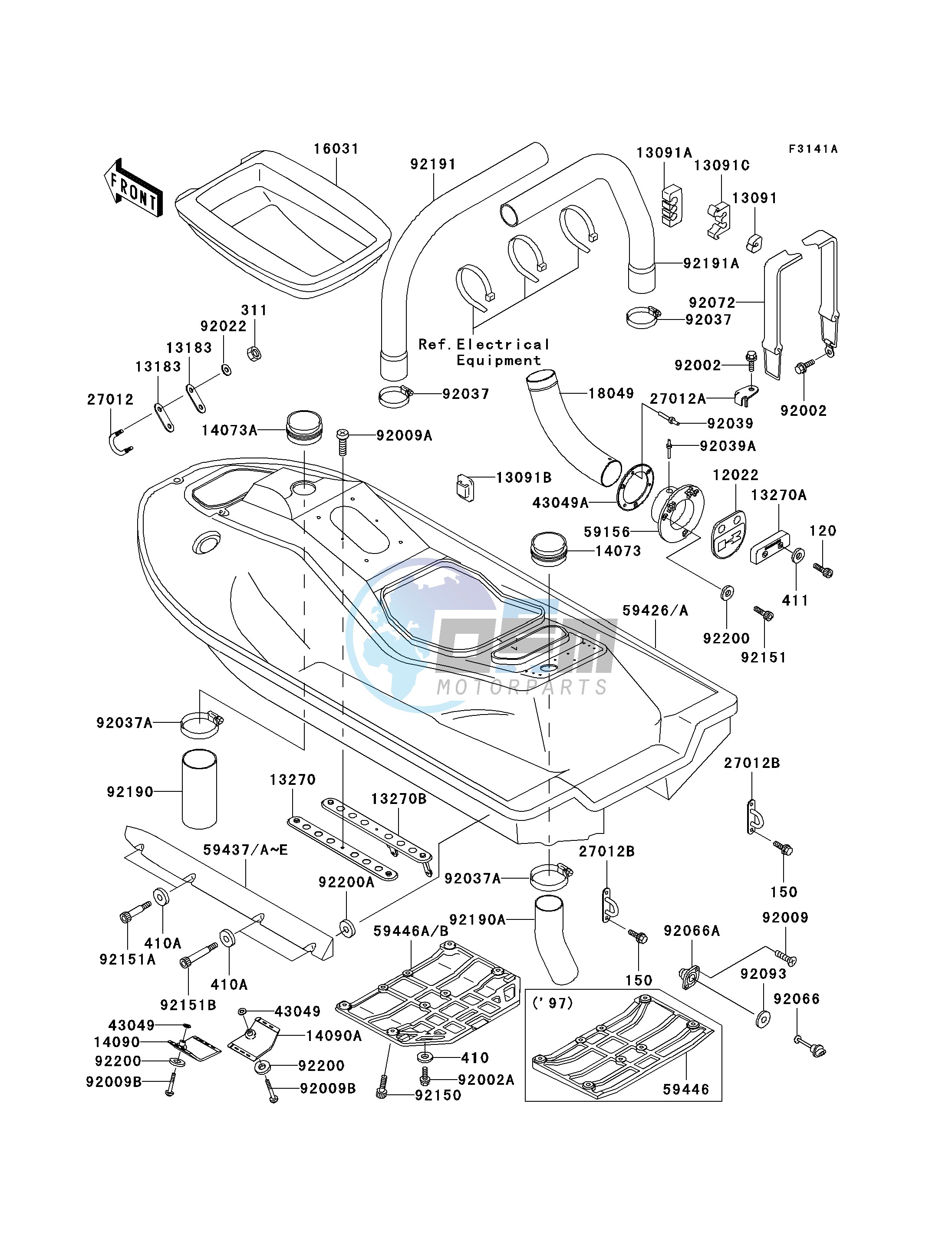 HULL -- JH1100-A2 - A5- -