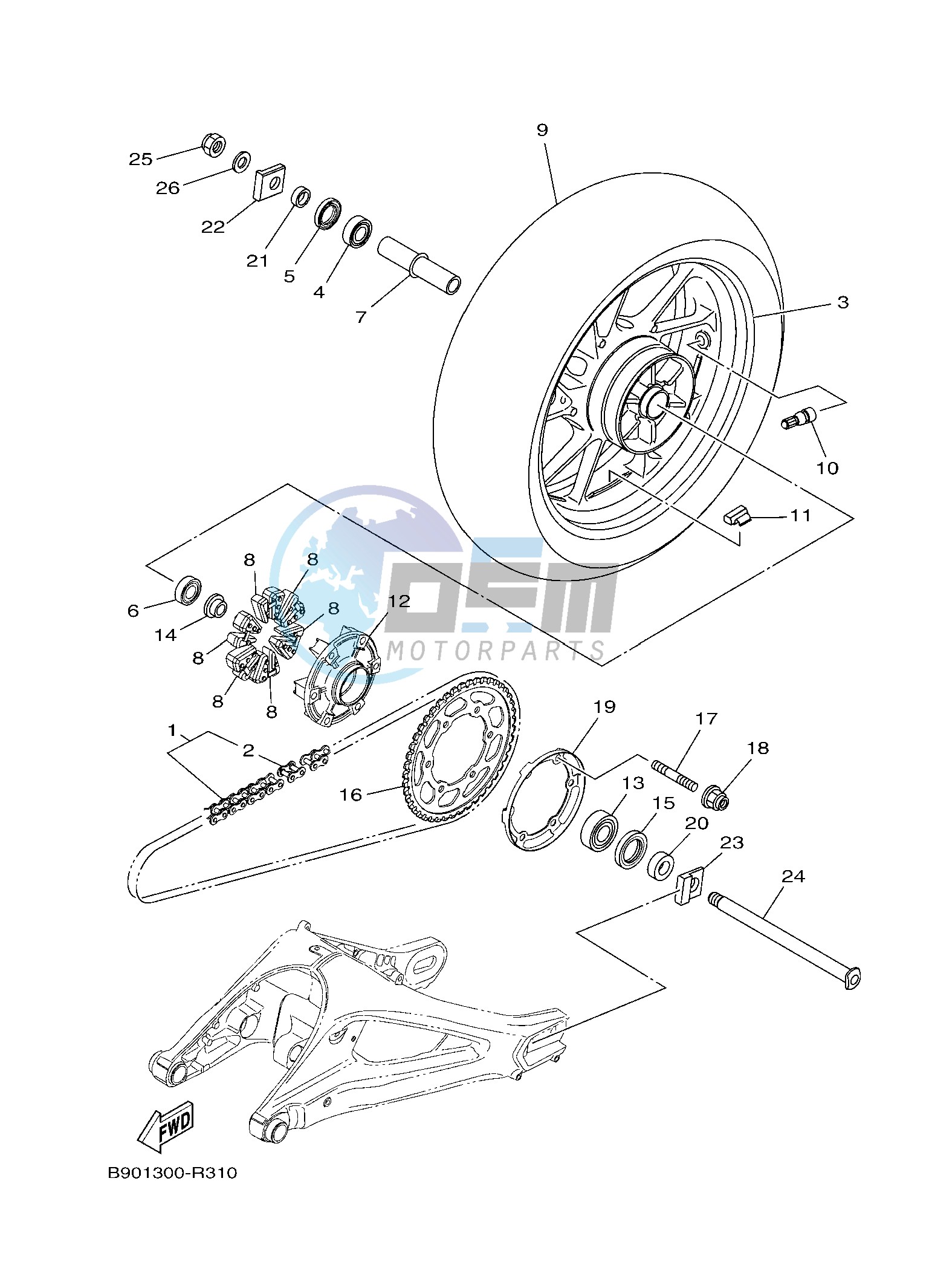 REAR WHEEL