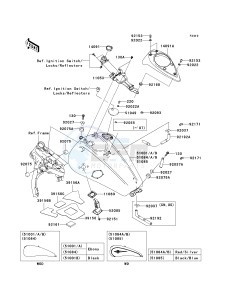 VN 1600 A [VULCAN 1600 CLASSIC] (A6F-A8FA) A6F drawing FUEL TANK