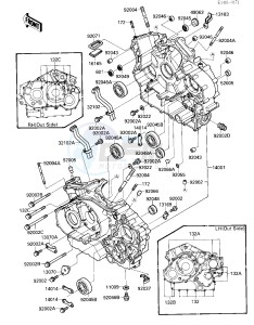 VN 1500 B [VULCAN 88 SE] (B1-B3) [VULCAN 88 SE] drawing CRANKCASE