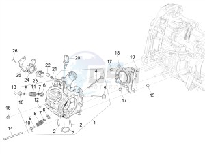 MEDLEY 125 4T IE ABS E4 2020 (EMEA) drawing Cylinder head unit - Valve