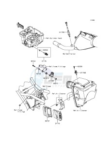 KLX250 KLX250SFF XX (EU ME A(FRICA) drawing Fuel Injection