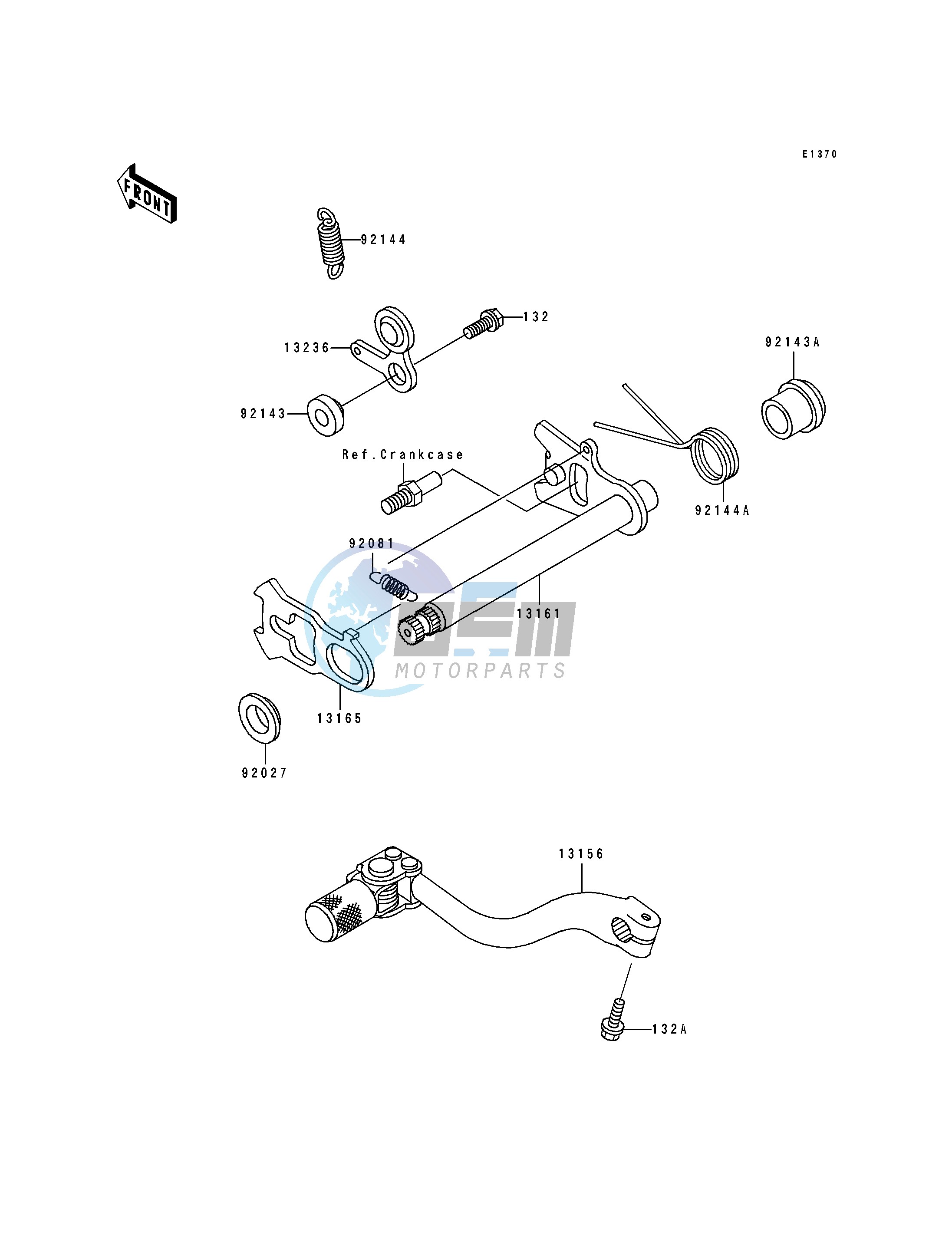 GEAR CHANGE MECHANISM