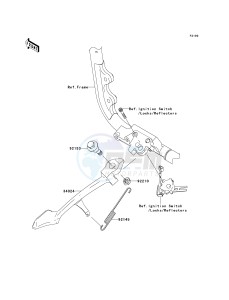 VN 2000 D [VULCAN 2000 LIMITED] (6F) D6F drawing STAND-- S- -