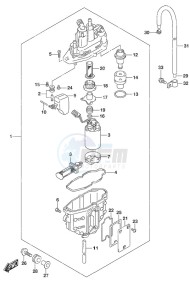 DF 70A drawing Fuel Vapor Separator