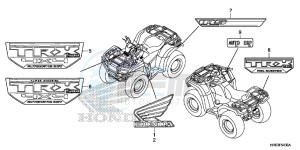 TRX500FA5F TRX500FA Europe Direct - (ED) drawing MARK/EMBLEM