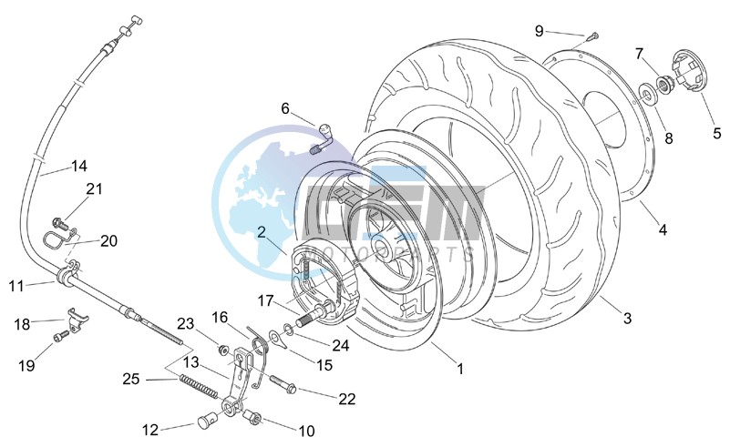 Rear Wheel