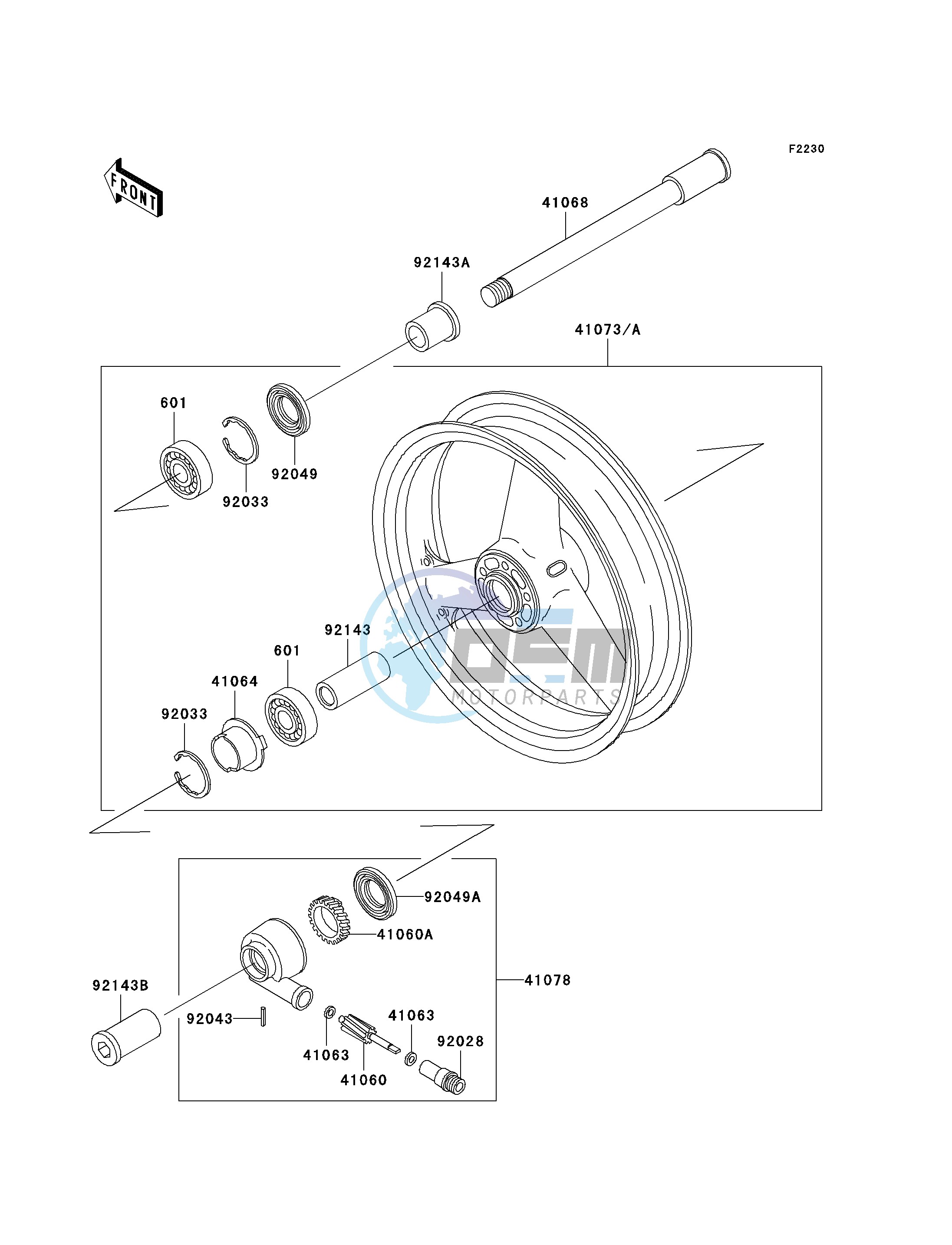 FRONT WHEEL